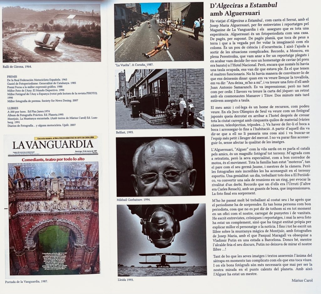 Exposició El nen de les fotos de J M Alguersuari